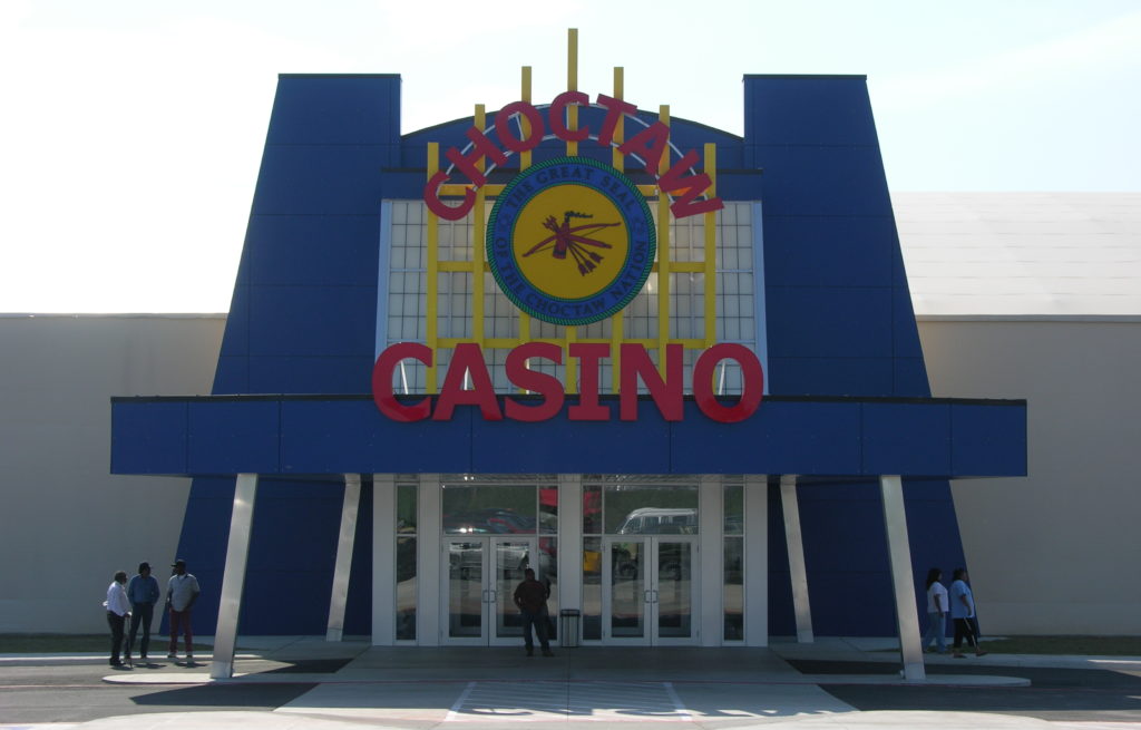 Choctaw Casino Entrance