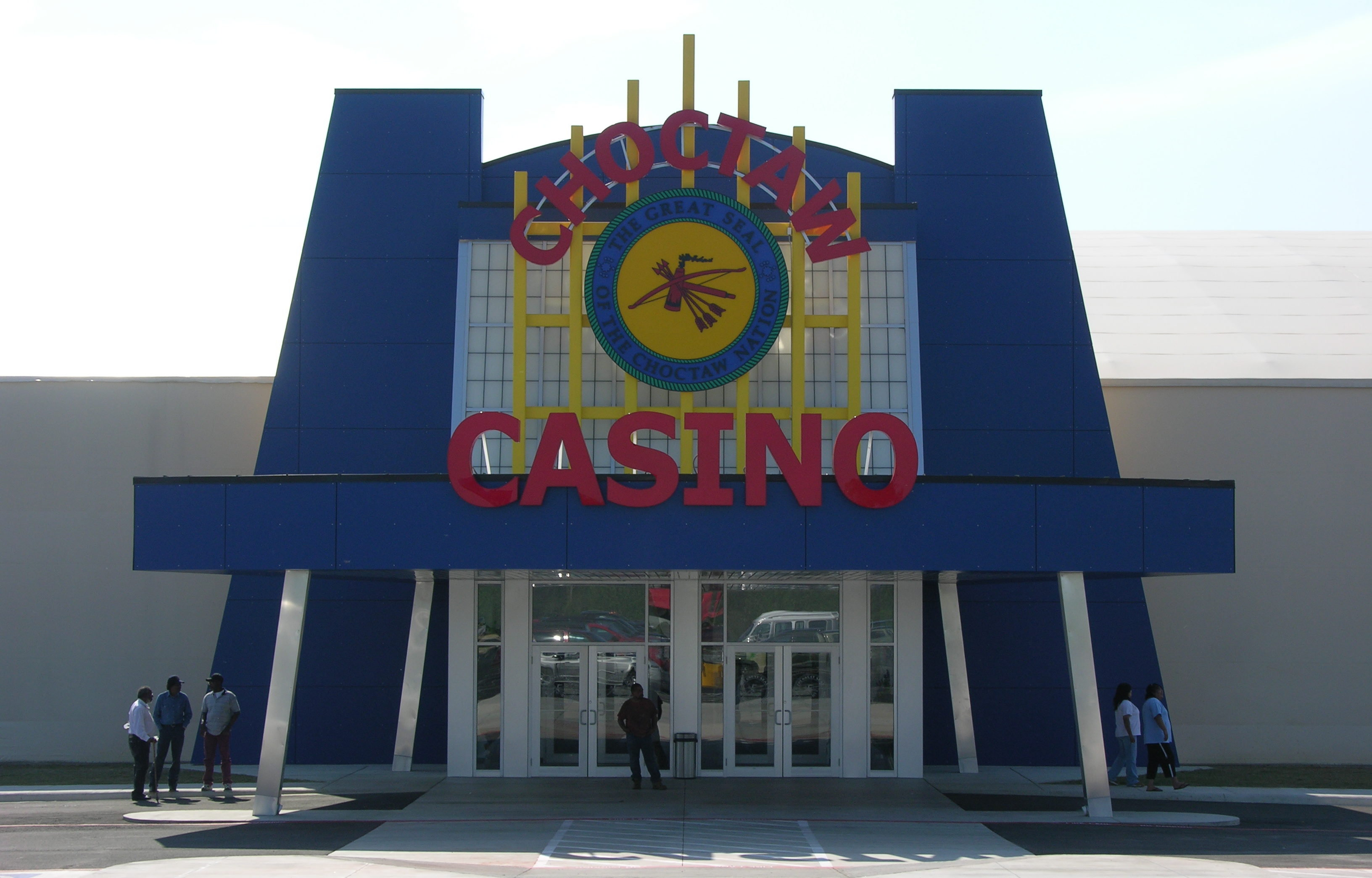 Back of Choctaw Casino