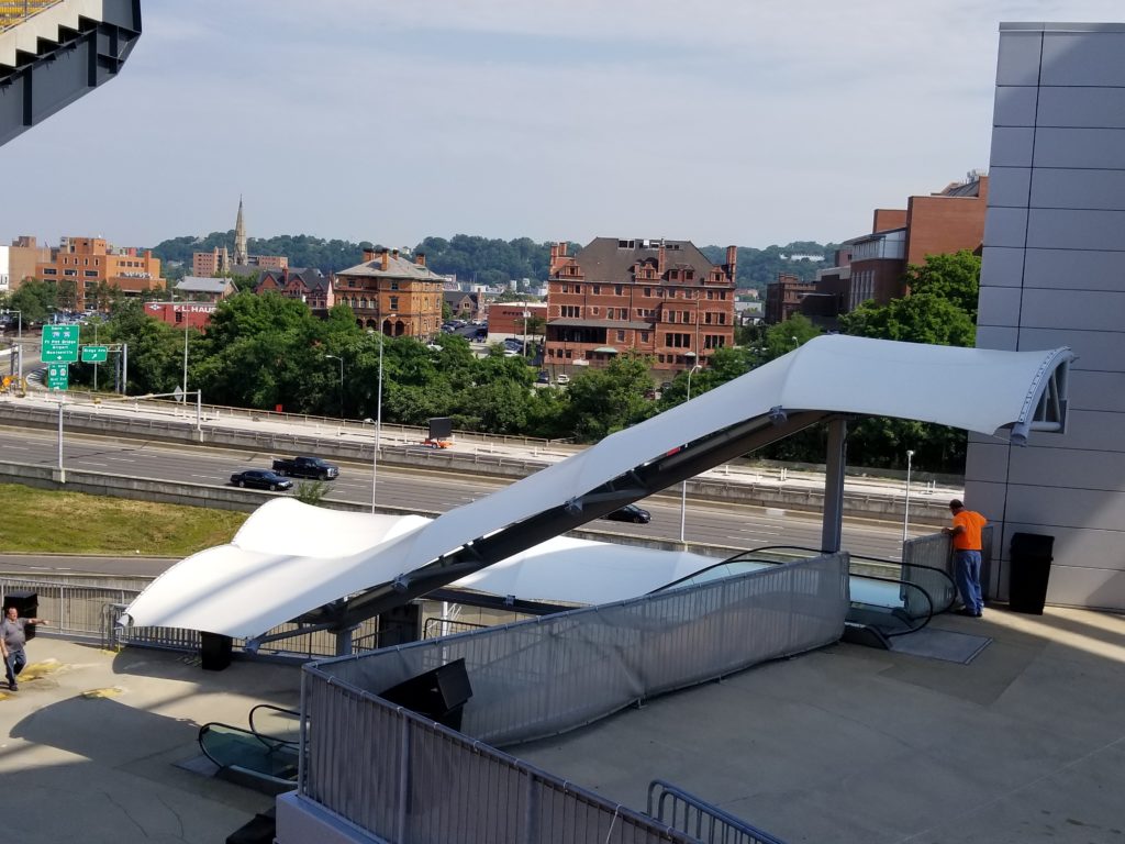 school tensile Walkways