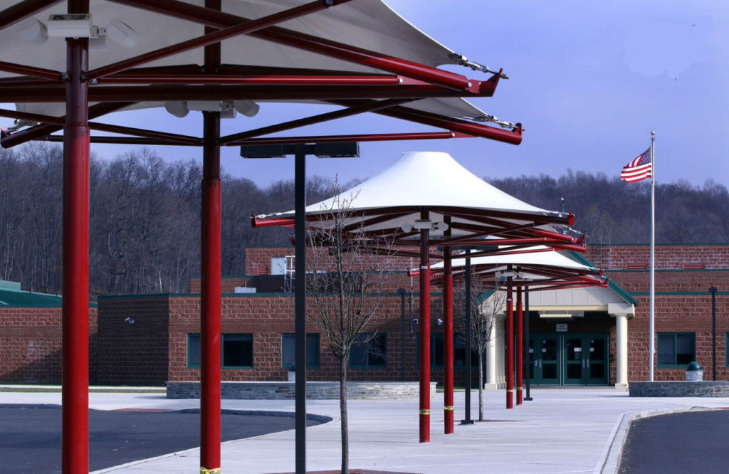 school tensile Walkways