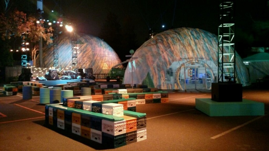 Event Center domes Art display at 616gc