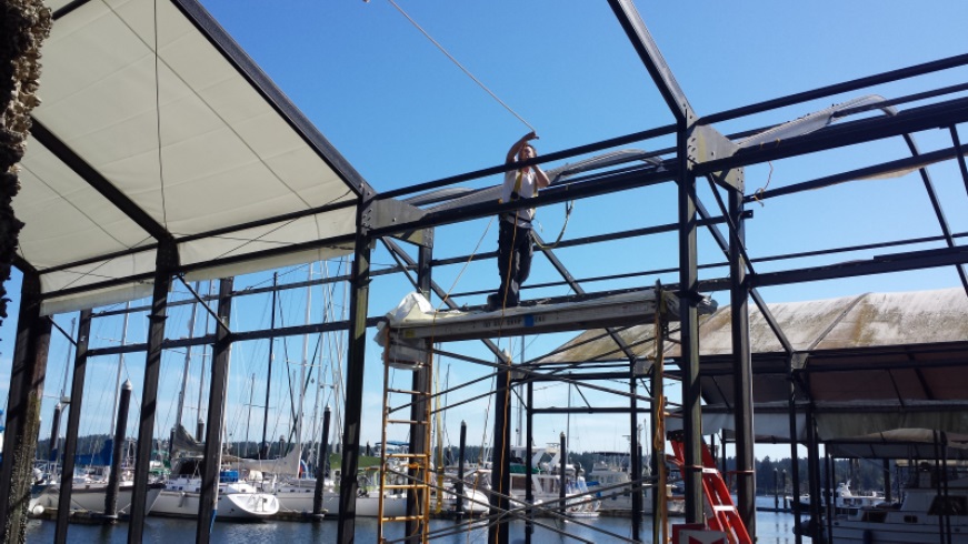 Poulsbo Yacht Club Project underway