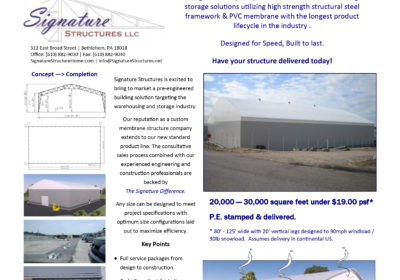 Storage Structures Permanent & Relocatable