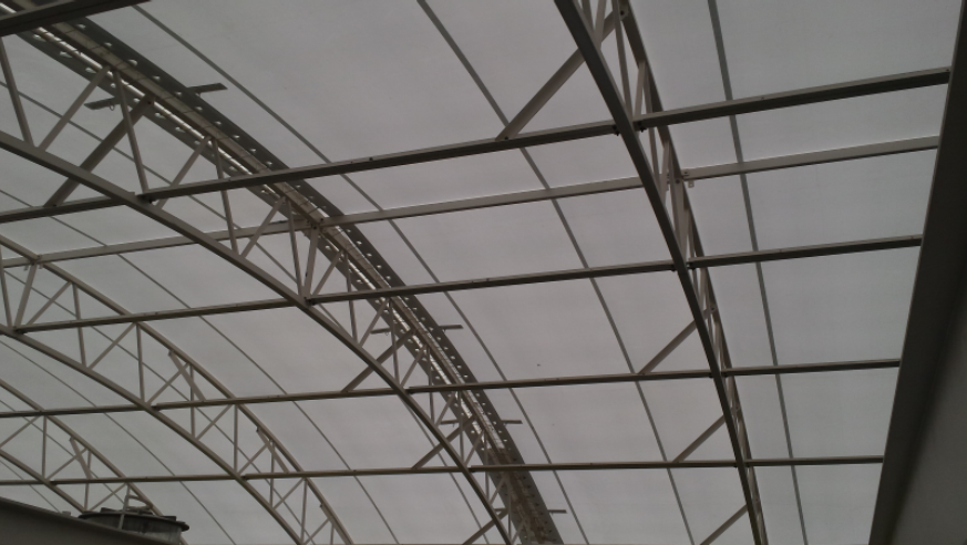 Roof Of NY Saltwater enclosure Inside Roof Of NY Saltwater enclosure