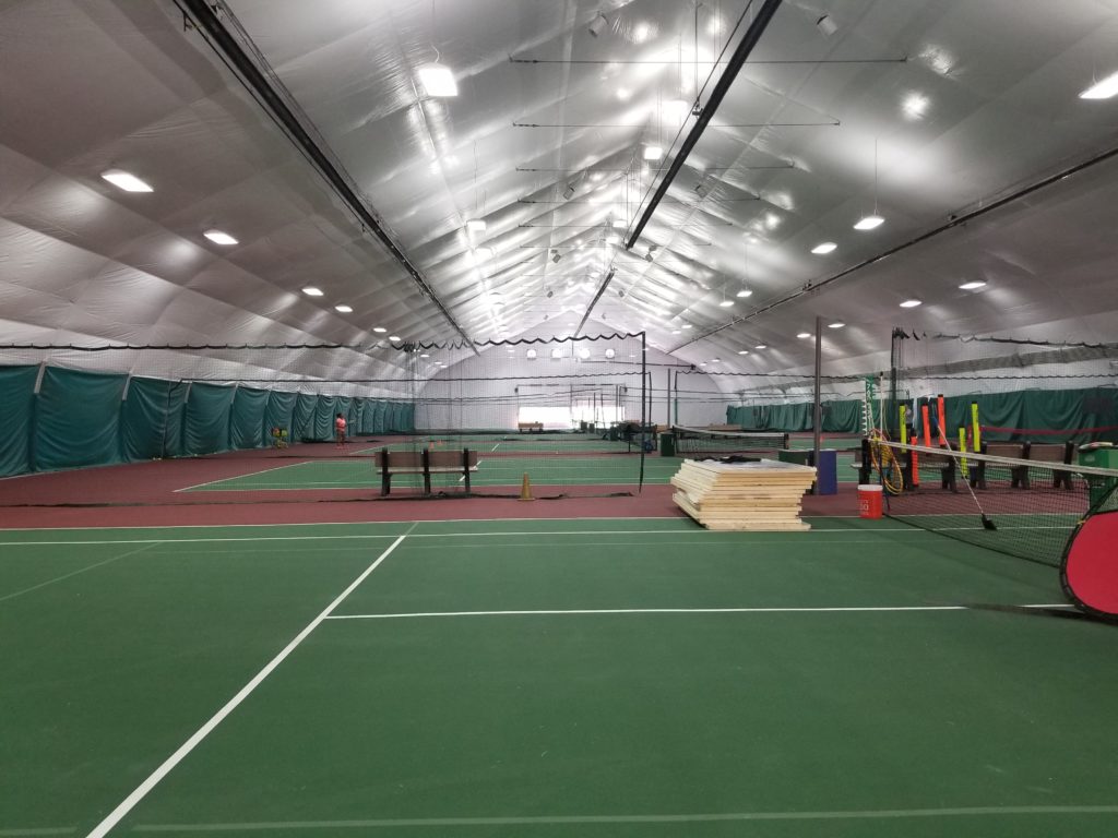 Indoor Tennis, Basketball, Ice hockey and more