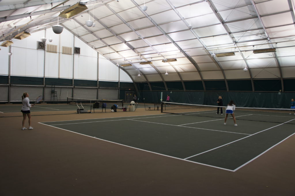 Indoor Tennis, Basketball, Ice hockey and more