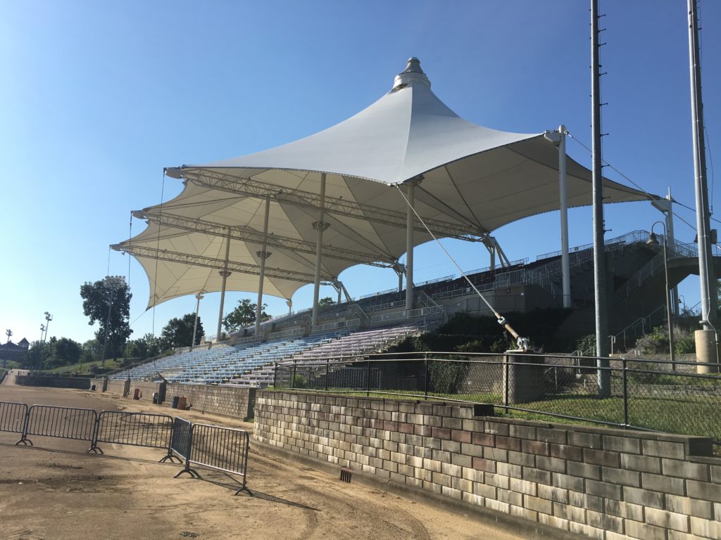 Fabric Applications for Stadium Structures