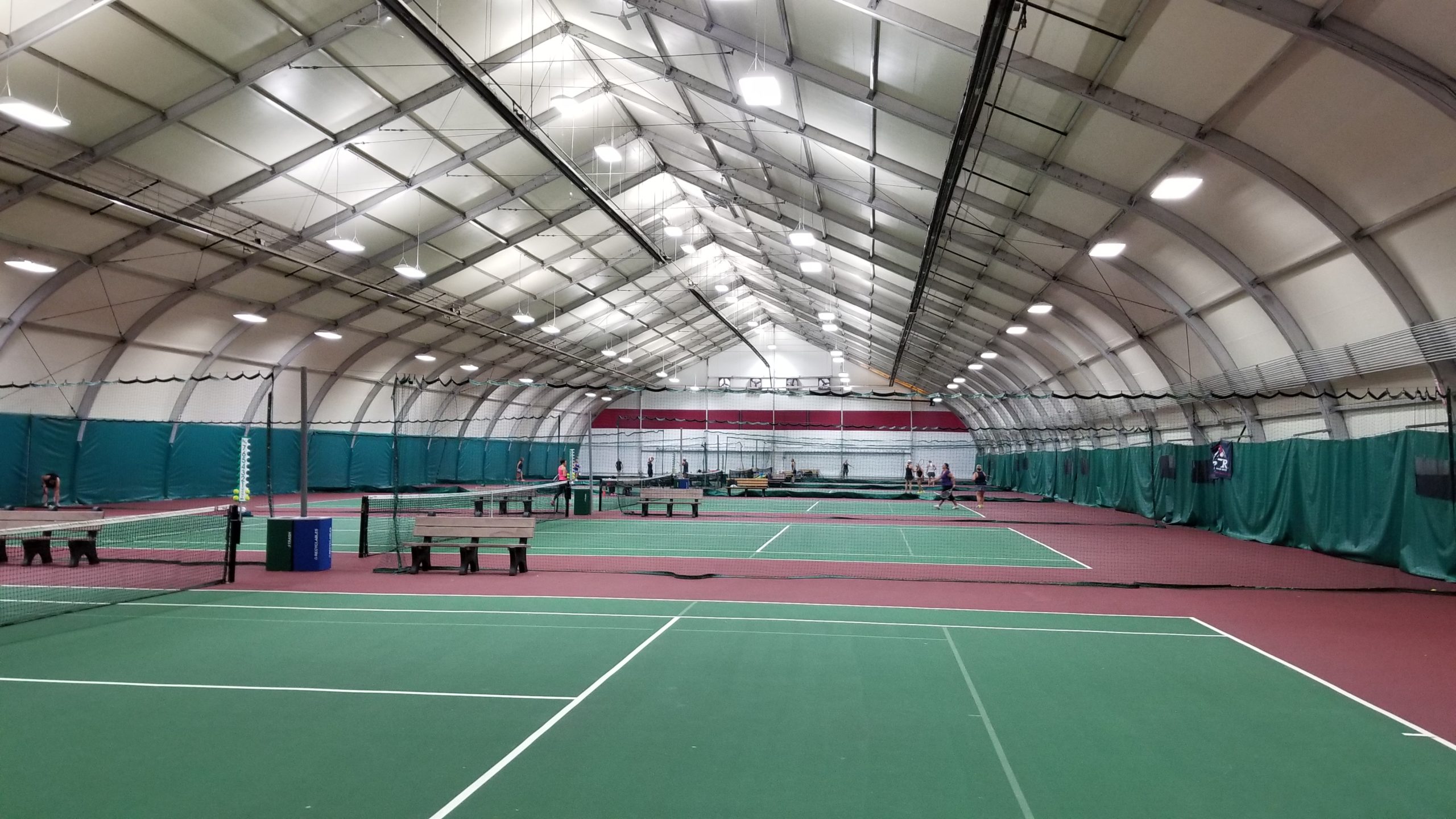Indoor Tennis, Basketball, Ice hockey and more