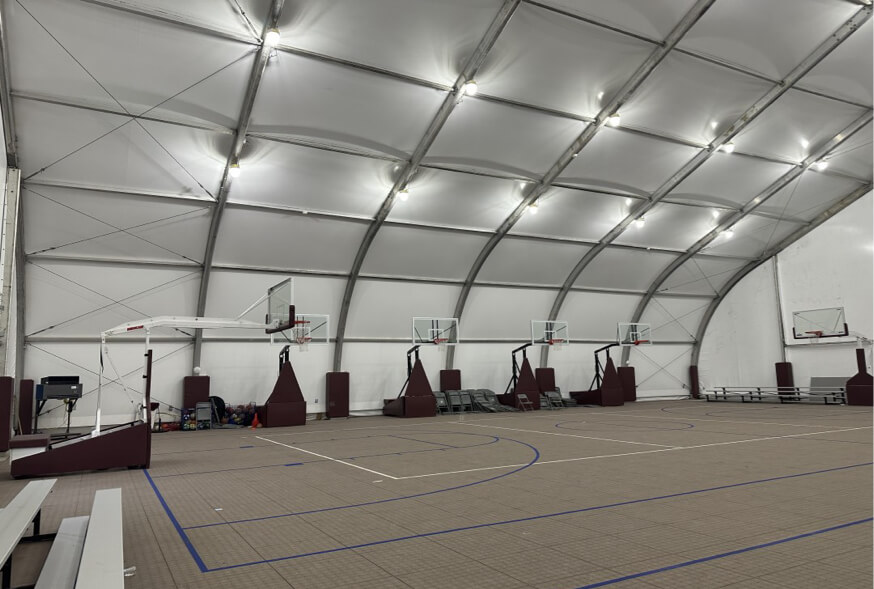 NEWARK SCHOOLS TEMPORARY GYMNASIUM