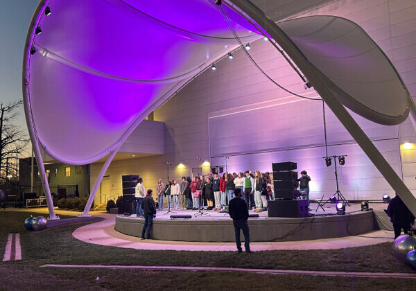 Harry M. Cornell Arts & Entertainment Complex Outdoor Stage Canopy